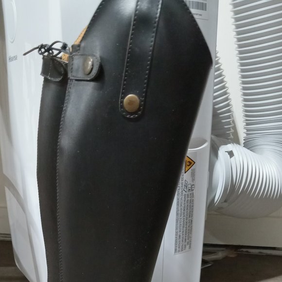 New / like black field English Equestrian boots size 7 tall - Picture 9 of 12